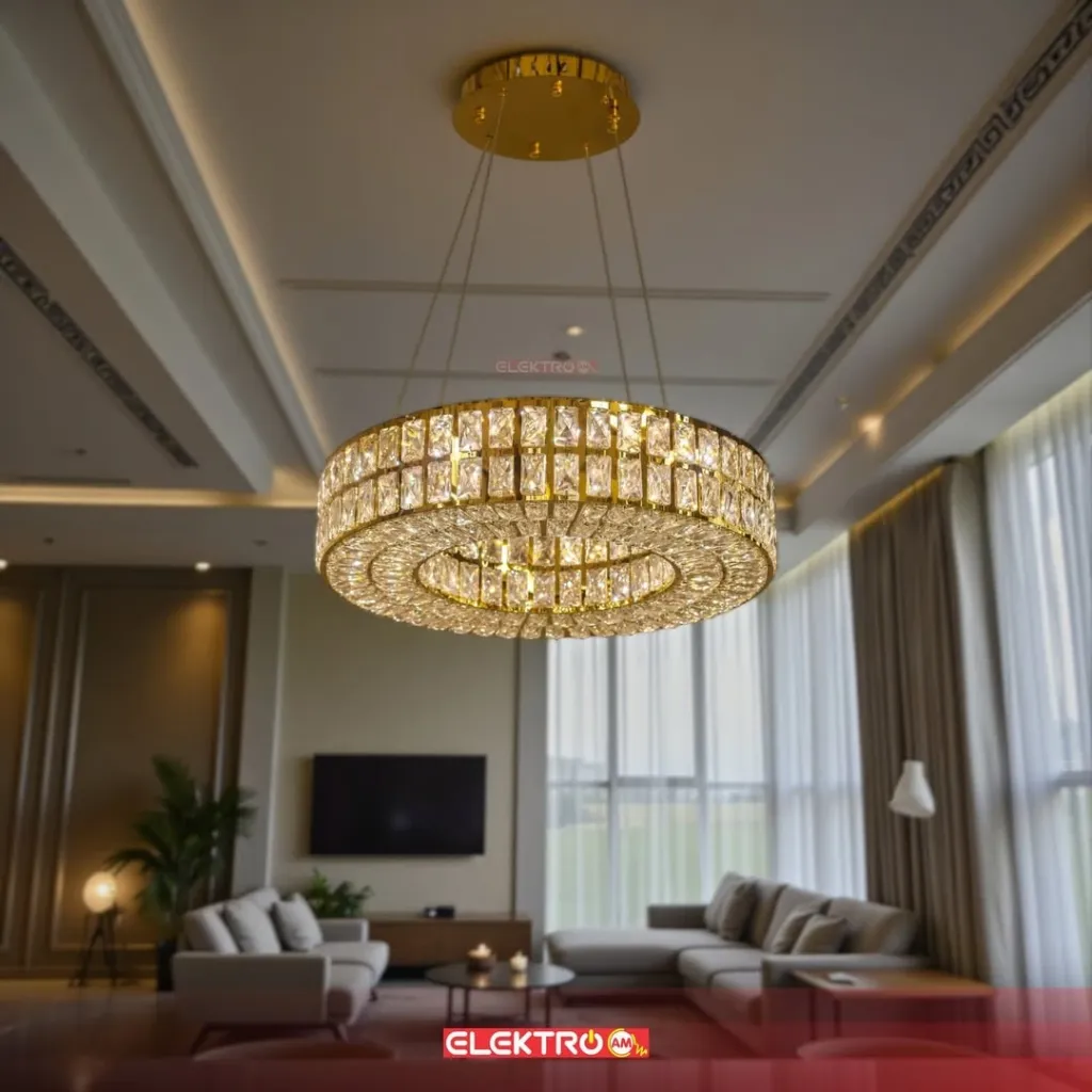 Abazhure LED Kristal i Varur 31319 - 2