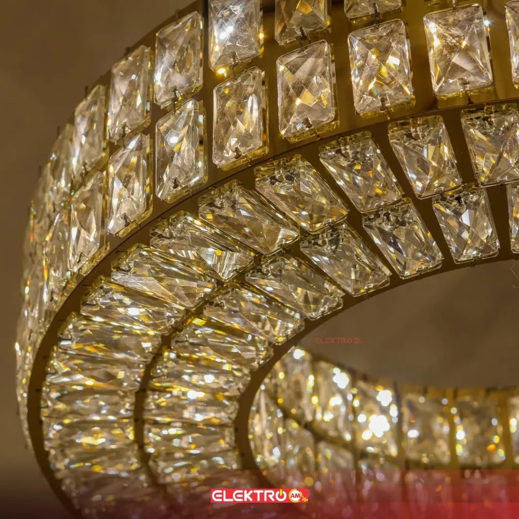 Abazhure LED Kristal i Varur 31319 - 4