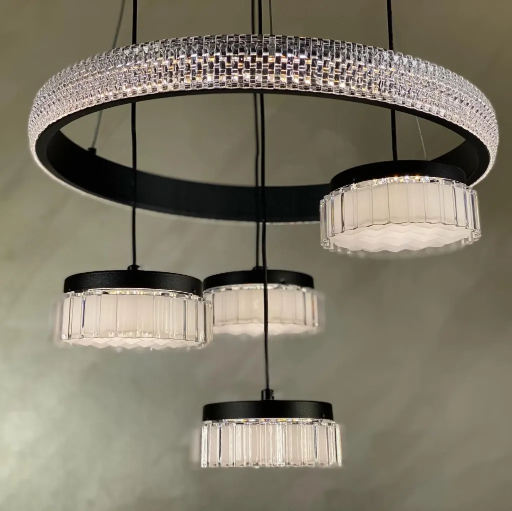 Abazhur LED i varur H01-BK - 2