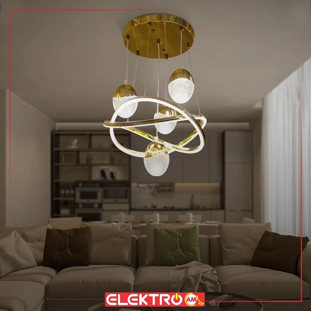 Abazhure LED i varur 8558-4 GD - 2