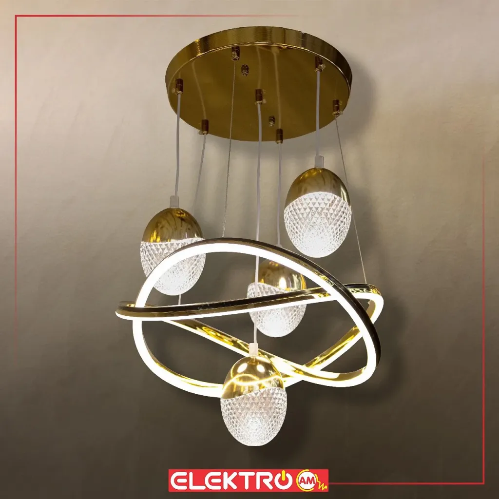Abazhure LED i varur 8558-4 GD - 3