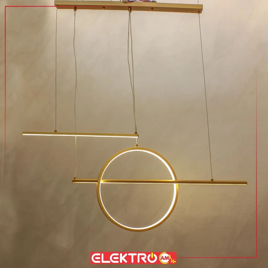 Abazhur trapezarie LED 3009-GD - 2