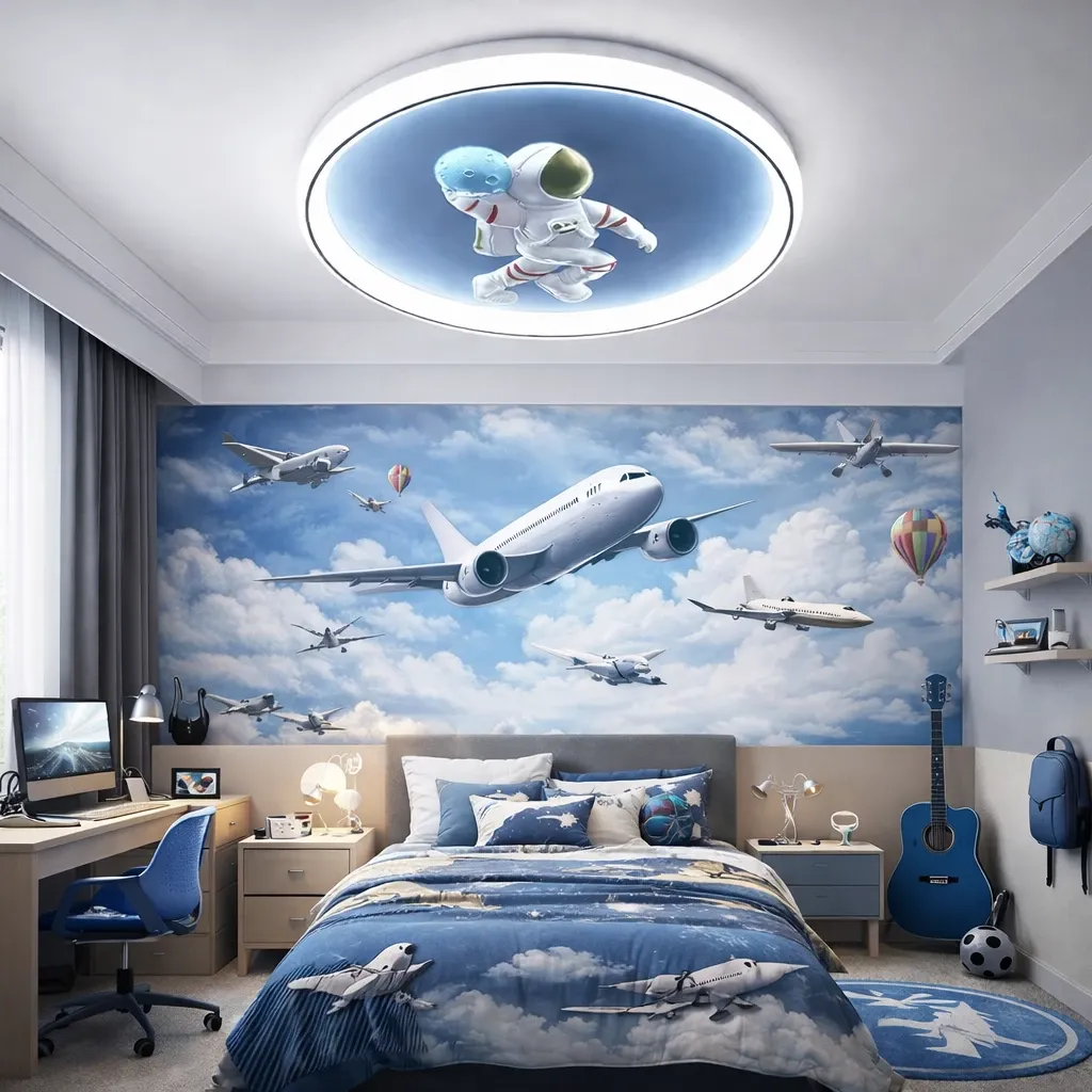 Abazhure LED tavani 50 cm 005-A24 - 2