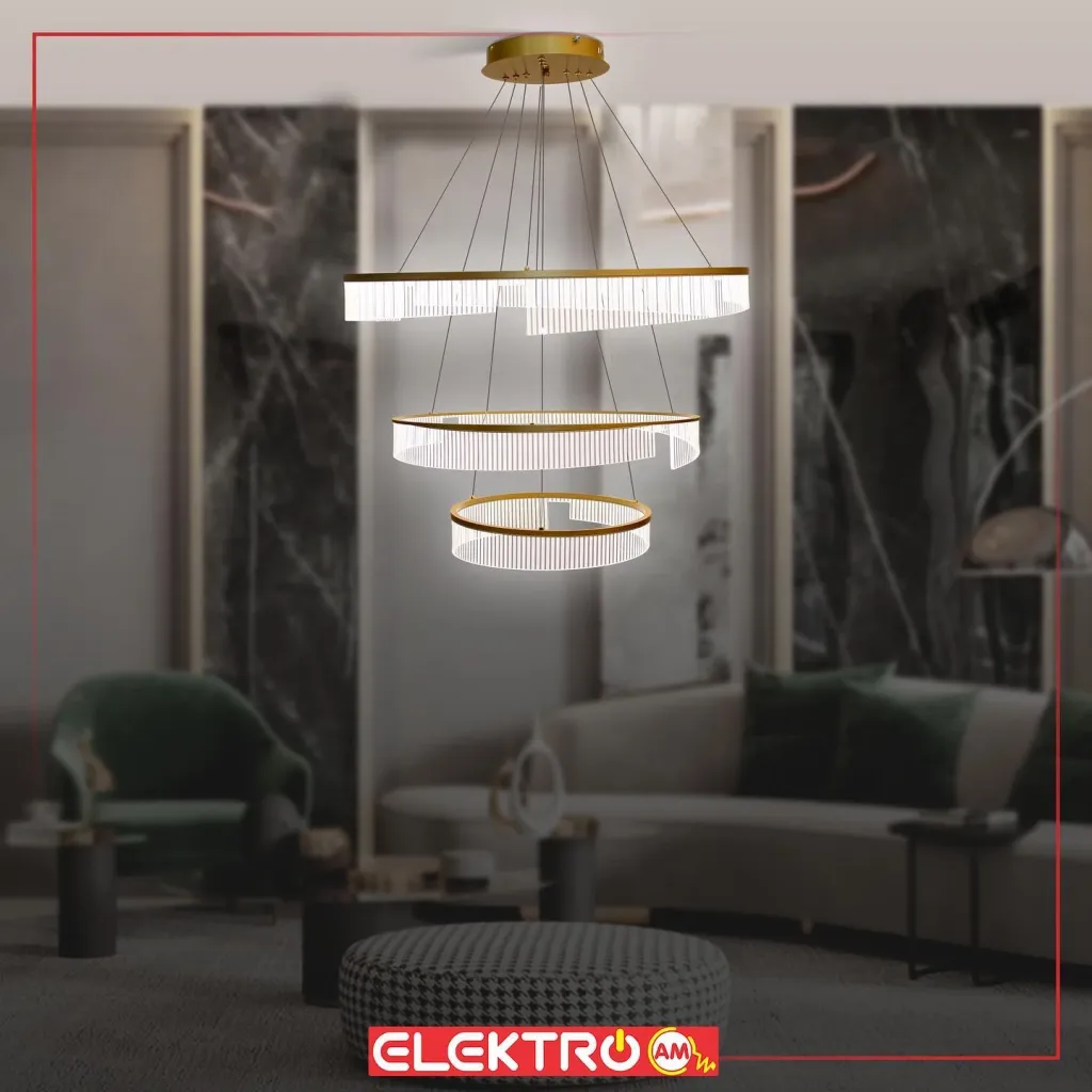Abazhur LED 77629P - 80-60-40 - 1
