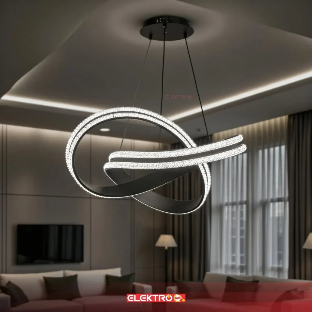Abazhure LED i varur 1528-1 BK - 2