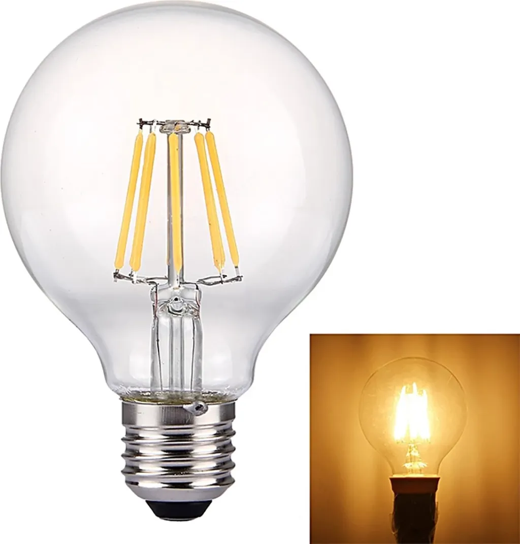 Poq LED E27 G80 6W - 1