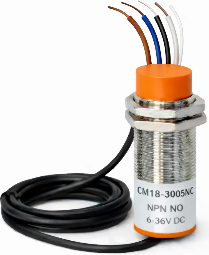 Sensor Induktiv CM18-3005NC NPN NO 6-36V DC - 1