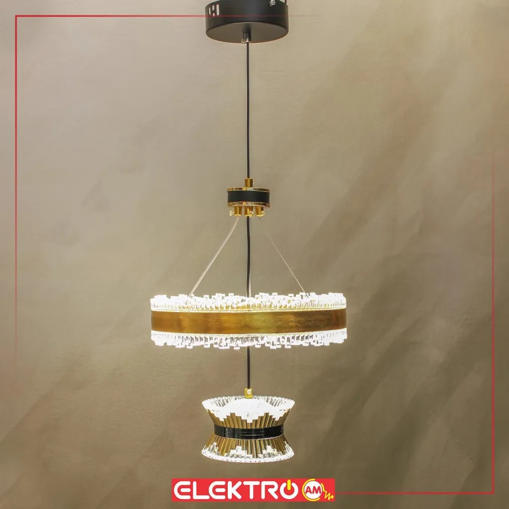 Abazhur LED i varur 8126/1 GD - 4