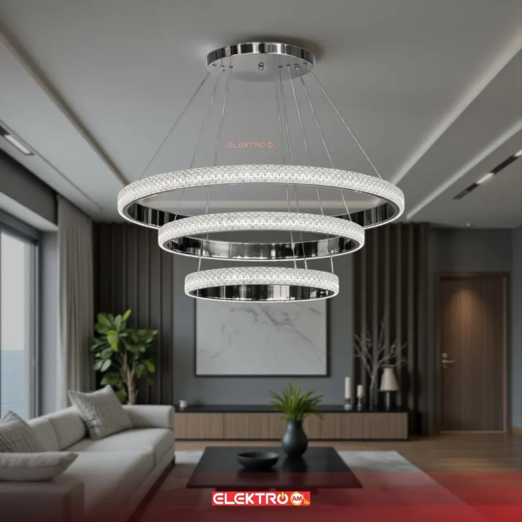 Abazhure LED i varur 1682-3 CH - 2