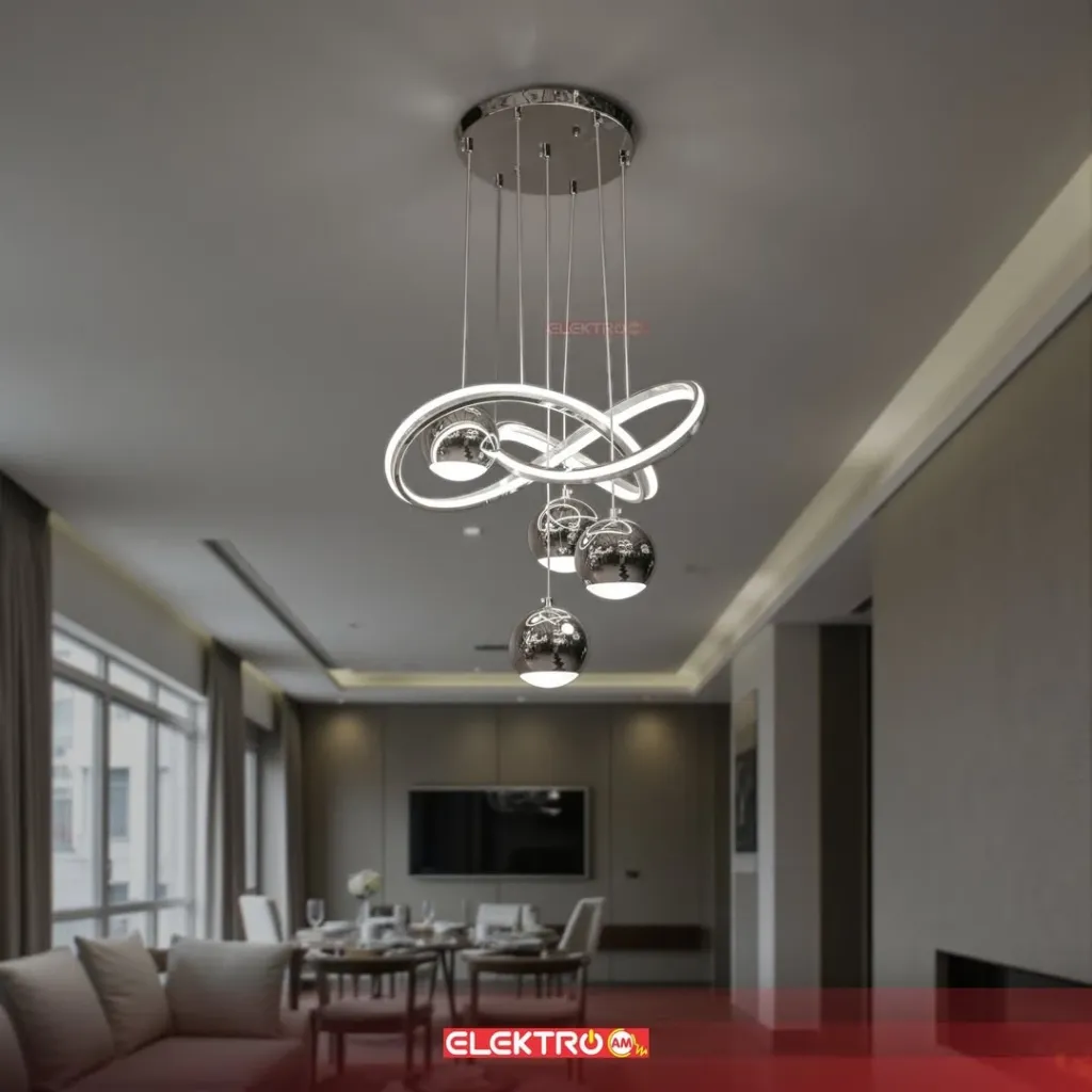 Abazhure LED i varur 8965-4 CH - 1