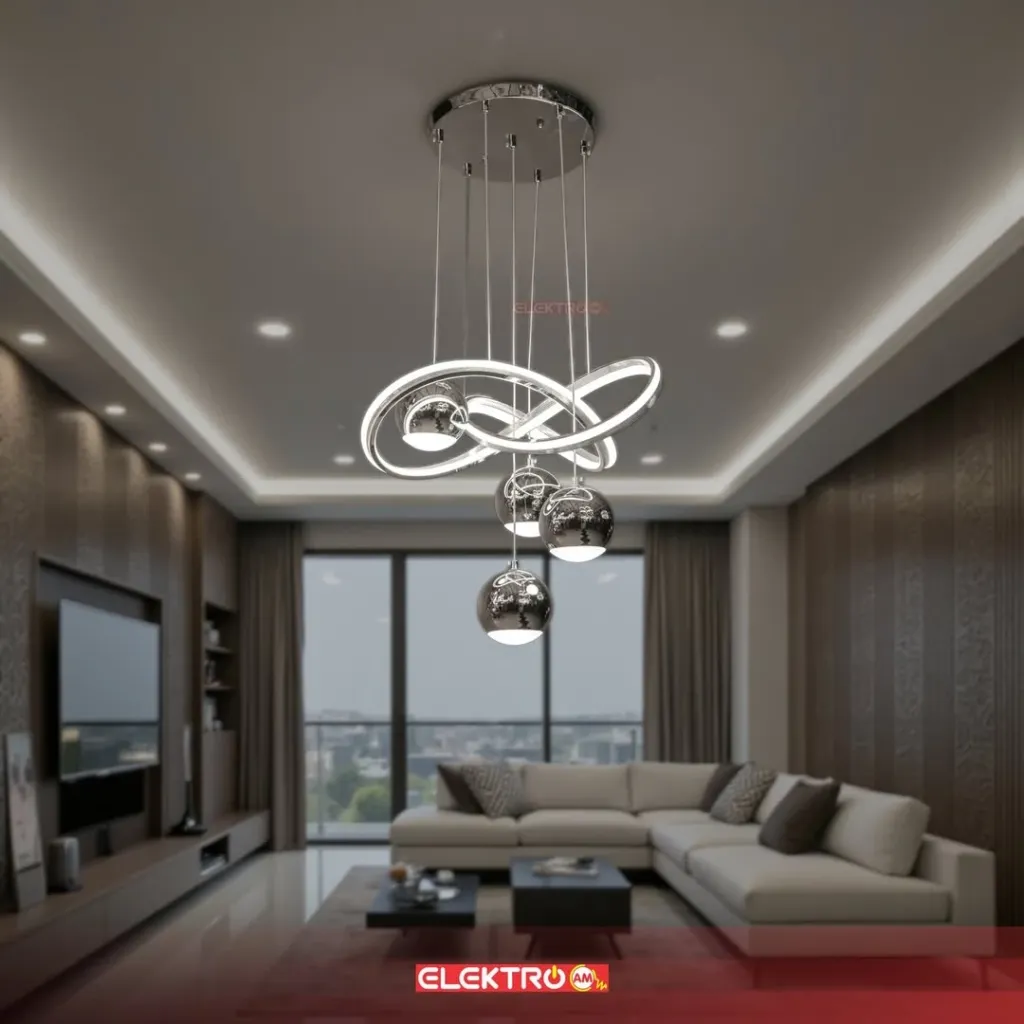 Abazhure LED i varur 8965-4 CH - 2