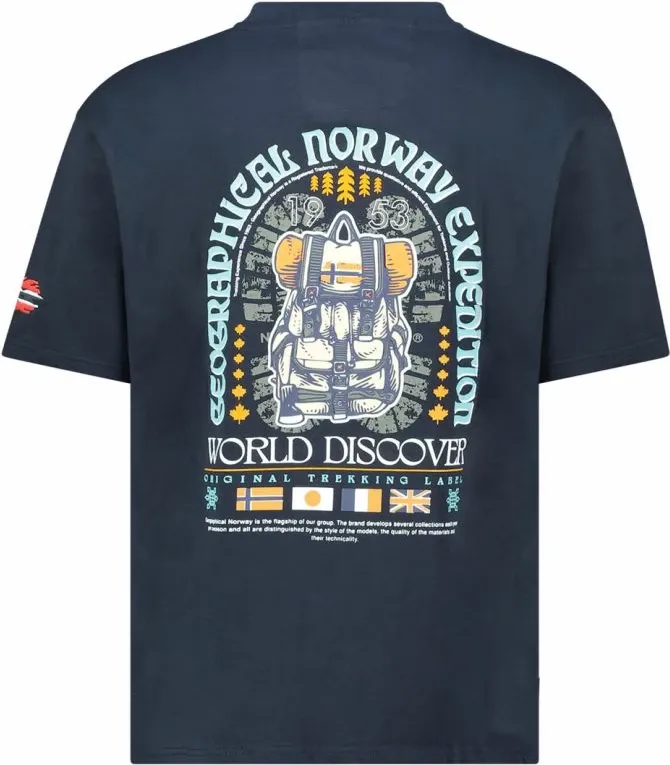 Maicë për meshkuj Geographical Norway, navy blue - 2