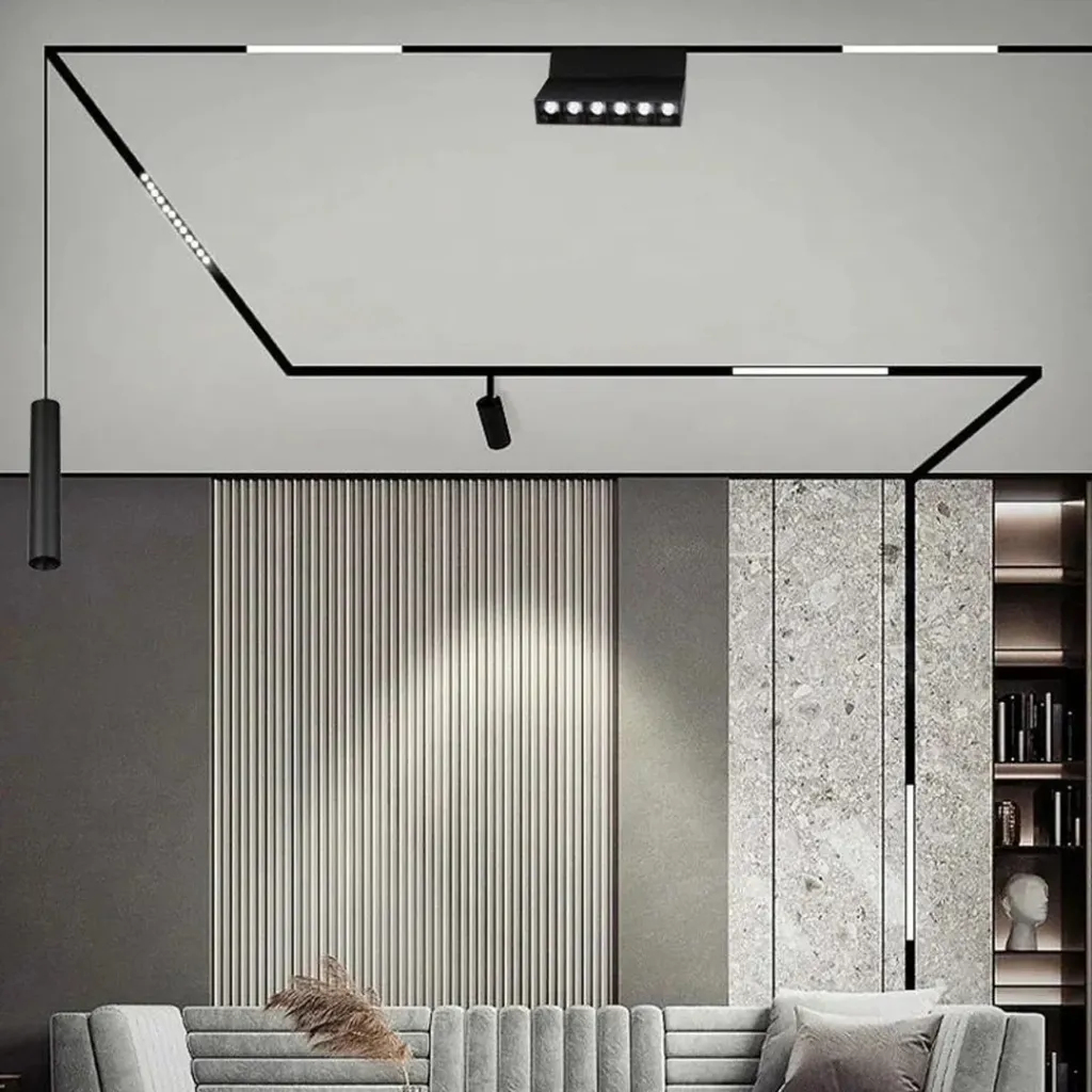 Spot magnetik linear 40W-120cm për shina magnetike 48V - 2