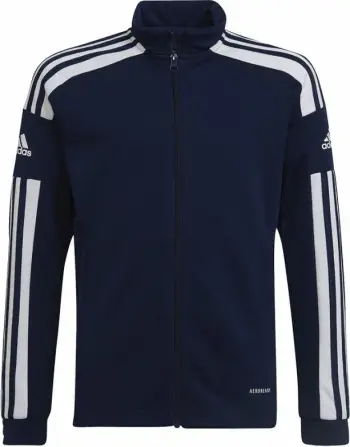 Xhaketë sportive Adidas Squadra 21 Jr, Aeroready, poliestër i ricikluar, blu navy