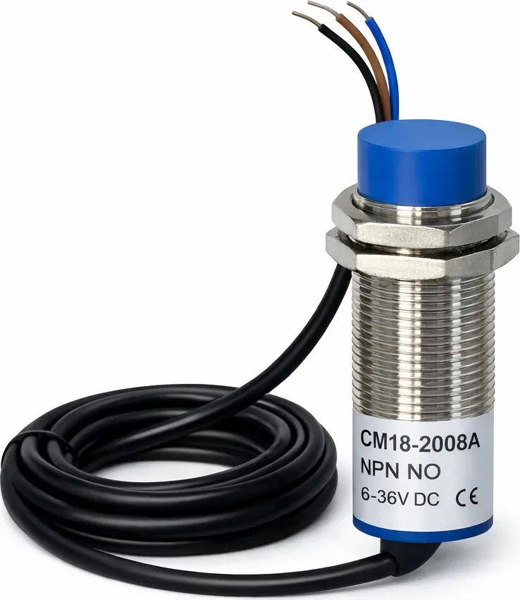 Sensor induktiv CM18-2008A NPN NO 6-36VDC - 1