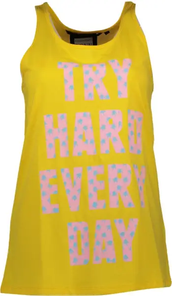Maicë për femra SILVIAN HEACH American Tank Top, e verdhë