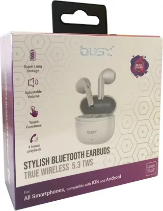 Busy Degjuse me Bluetooth Earbuds Pro bardhe 51046 - 1