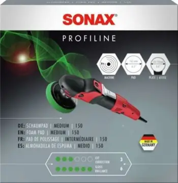 SONAX Profiline Sfungjer Për Polirim Gjelbërt 150