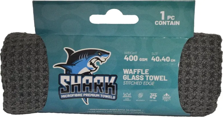 Shark Leckë Mikrofibër për Xhama Waffle 40x40 4353 - 1