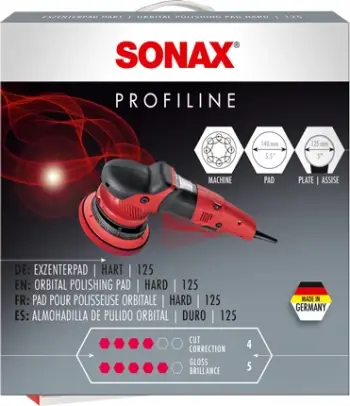 SONAX Profiline Sfungjer për Polirim i Kuqe 125
