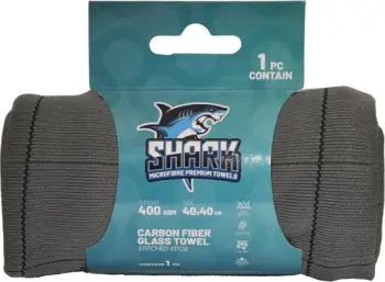 Shark Mikrofiber me fibra karboni për xhama 40x40 4351