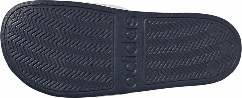 Papuqe për femra adidas, të bardha dhe blu të errët - 10
