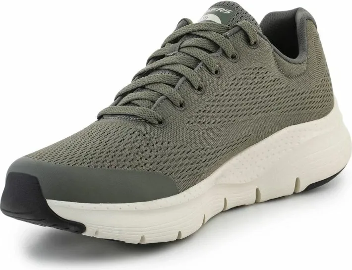 Atlete për meshkuj Skechers, olive - 3
