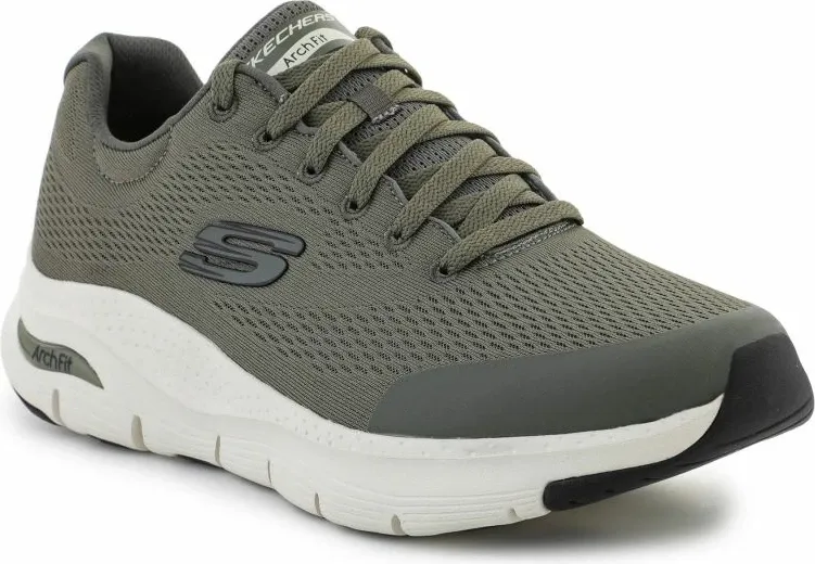 Atlete për meshkuj Skechers, olive - 1