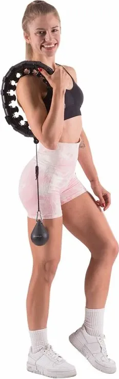 Hula hoop me peshë HMS HHW01, i zi - 4