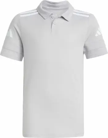 Maicë polo për fëmijë adidas, e hirtë