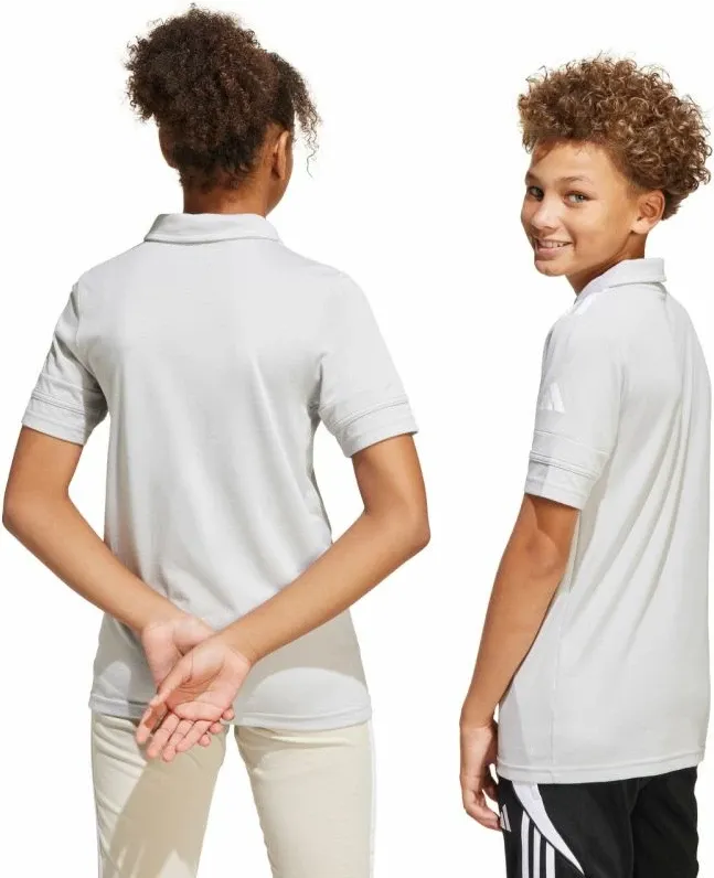 Maicë polo për fëmijë adidas, e hirtë - 3