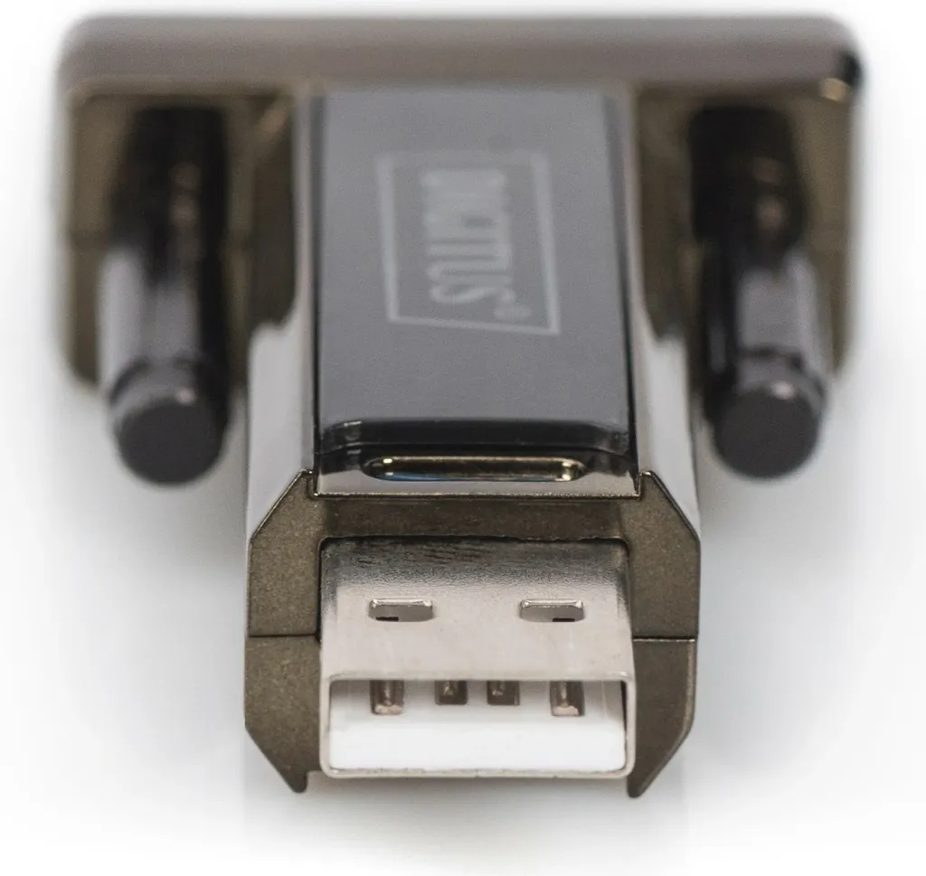 Adapter serial USB 2.0 Digitus, D-Sub, USB, Ngjyrë e zezë - 3
