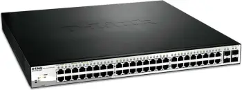 Switch D-Link DGS-1210-52MP, Managed, L2, Gigabit Ethernet, PoE