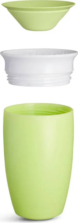 Kupë për fëmijë Munchkin Miracle 360° Sippy Cup e gjelbër, 295 ml - 3