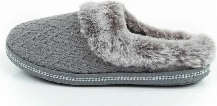 Papuqe Skechers për femra, të hirtë - 2