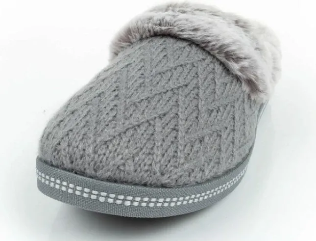 Papuqe Skechers për femra, të hirtë - 3