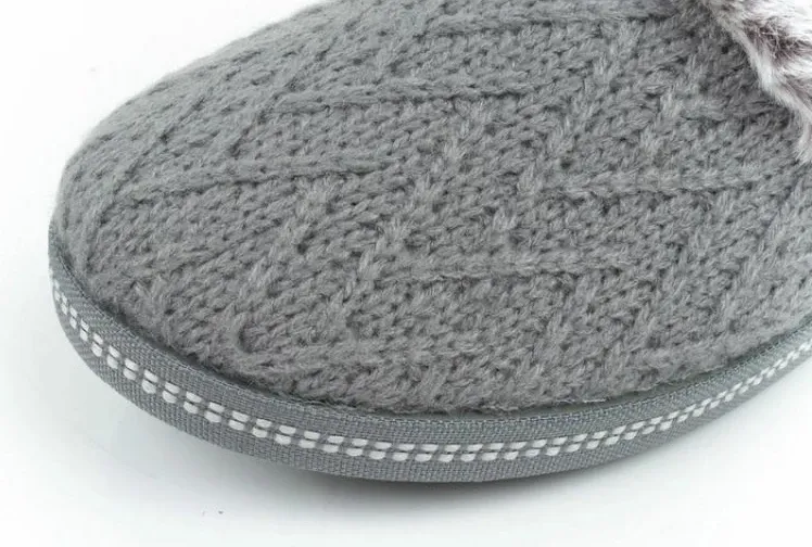 Papuqe Skechers për femra, të hirtë - 4