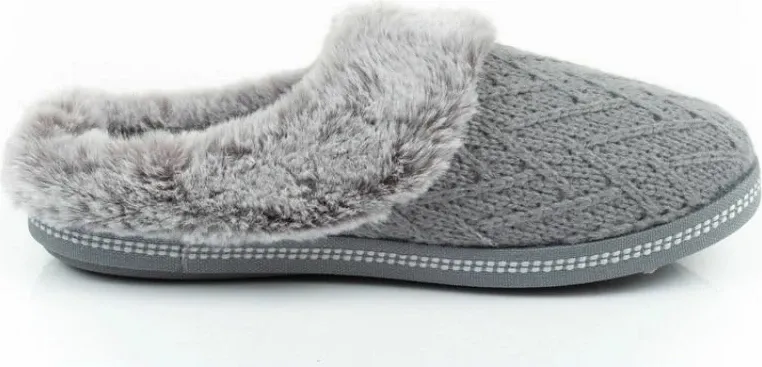 Papuqe Skechers për femra, të hirtë - 7