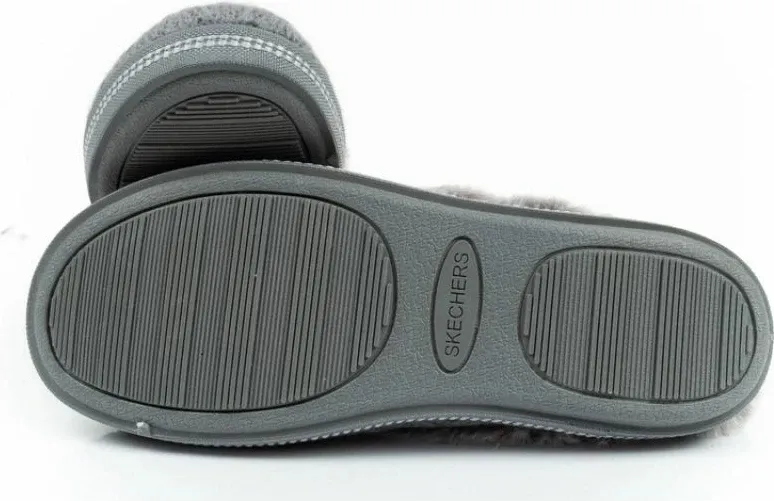 Papuqe Skechers për femra, të hirtë - 8