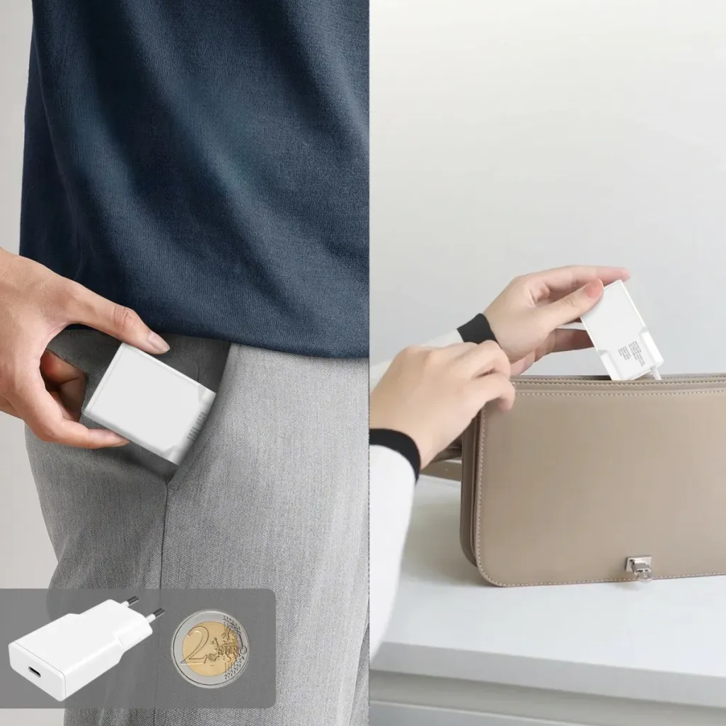 Karikues 4smarts 20W, USB Type-C në Lightning, 1.5m, i bardhë - 6