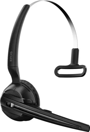 Kufje EPOS IMPACT D 10 II HS MONO, mono, e zezë