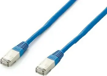 Kabllo rrjeti Cat6a Equip S/FTP, 1m, ngjyrë kaltër