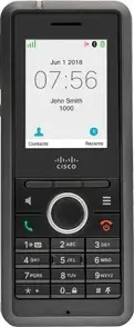Telefon IP Cisco 6825 Bundle, me kabllo, LED ekran 2 inç, Bluetooth, zi