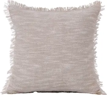 Jastëk dekorativ OREIL, material stof, bezhë, 45x45cm