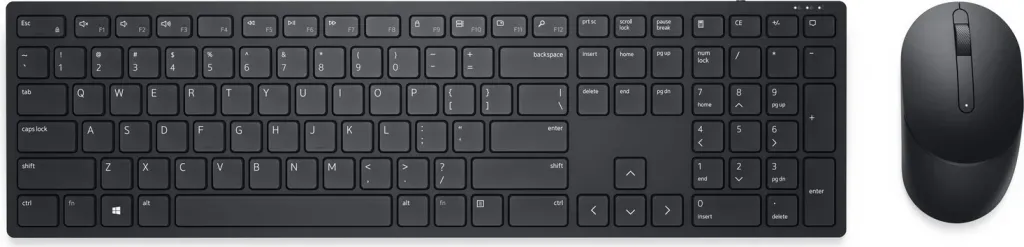 Tastierë dhe Maus Dell KM5221W, Wireless, Zi - 1