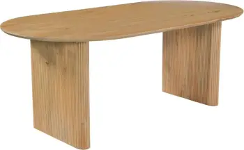 Tavolinë DON, ngjyrë natyrale, 200x100x76cm