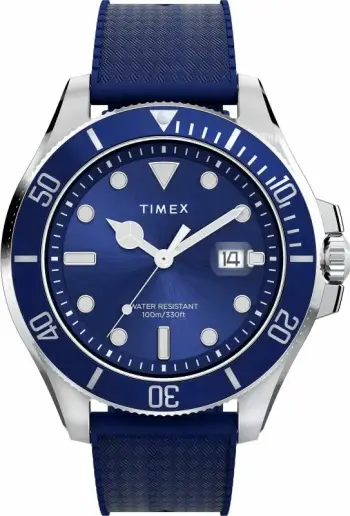 Orë dore për meshkuj Timex, e kaltër