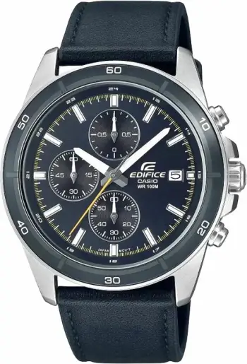 Orë dore për meshkuj Casio Edifice, e kaltërt