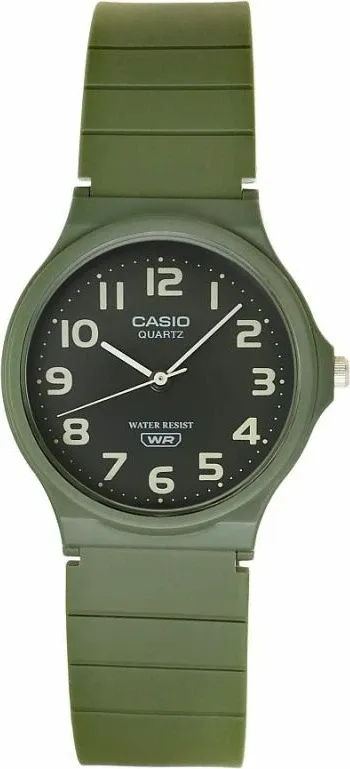 Orë dore femra Casio MQ-24UC-3BEF, e gjelbër, me kuti - 2