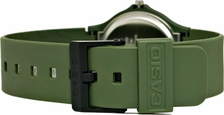 Orë dore femra Casio MQ-24UC-3BEF, e gjelbër, me kuti - 6